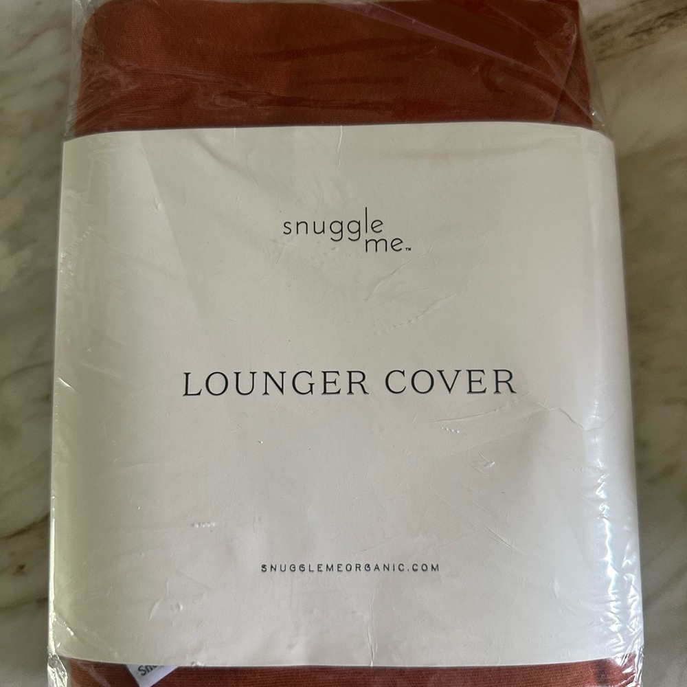Snuggle Me Lounger Cover - Rust